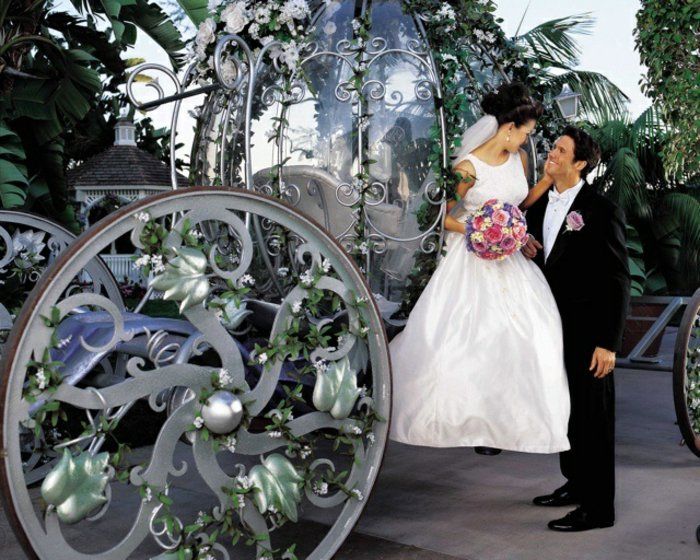 1 Wedding-romantica idea-fiabesco-trasporto-ispirato-by-storia di Cenerentola