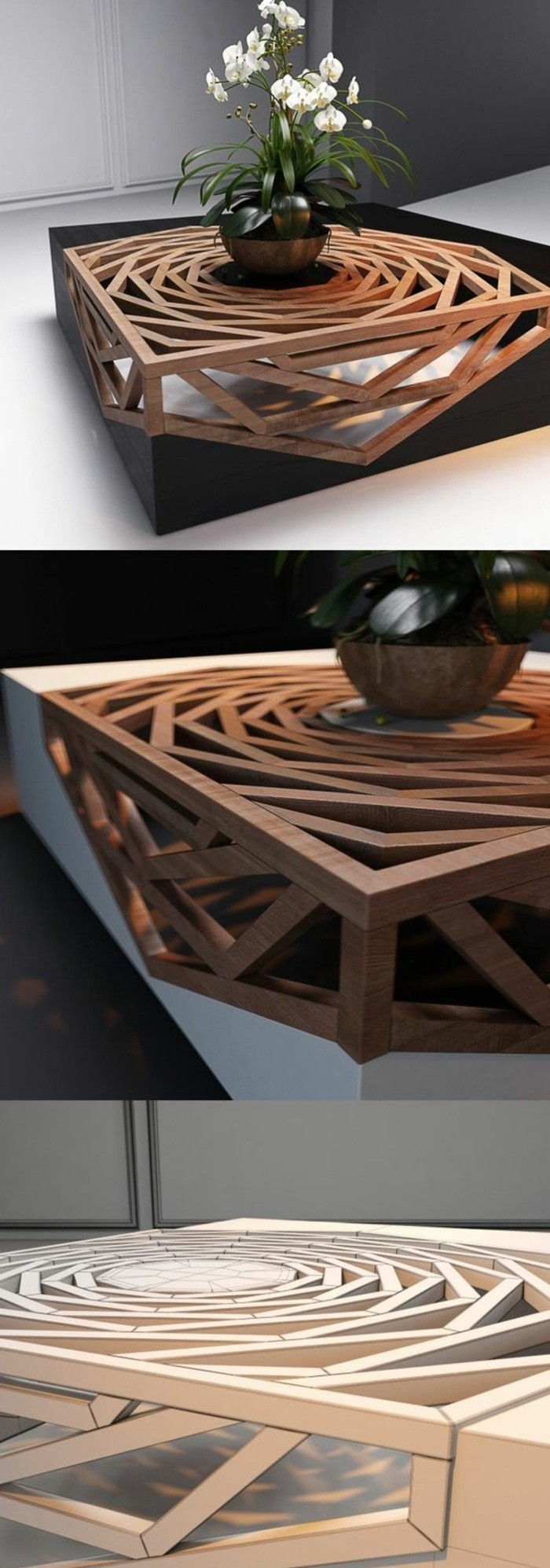 1-DIY-Moebel-wohnideen-siebie-make-table-of-drewna-waza-z-kwiatów