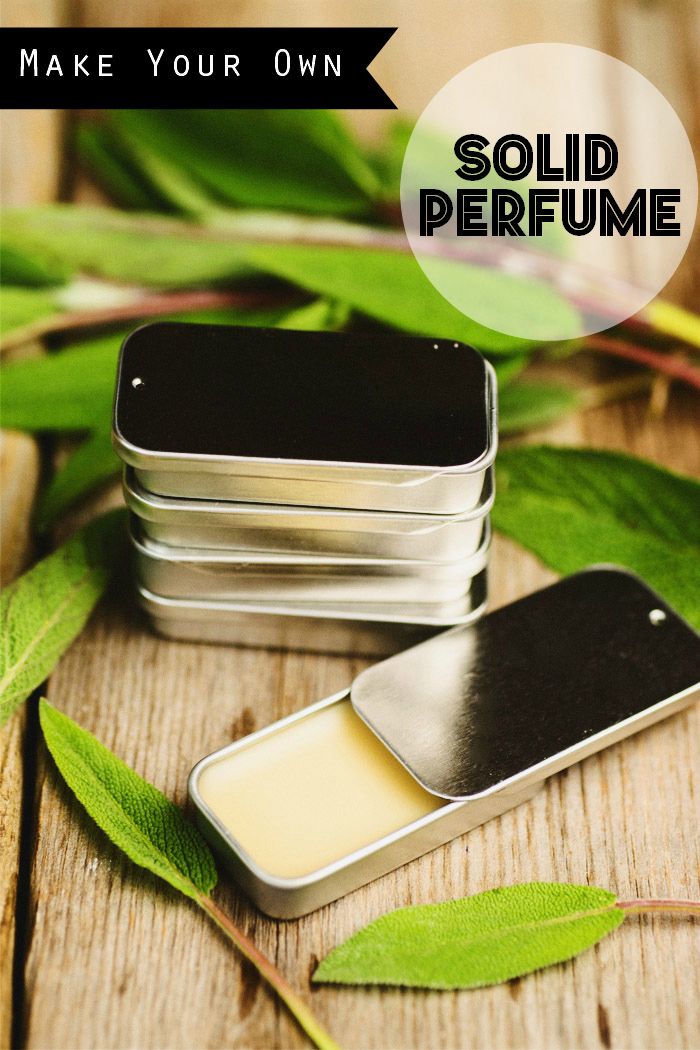 lage parfyme selv, solid parfyme med vanilje og jojoba olje, diy kosmetikk