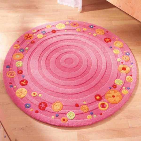 HABA tapijt-round-and-pink