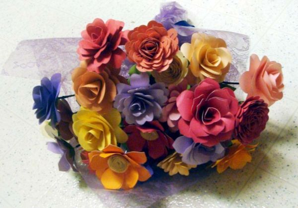 bouquet-origami