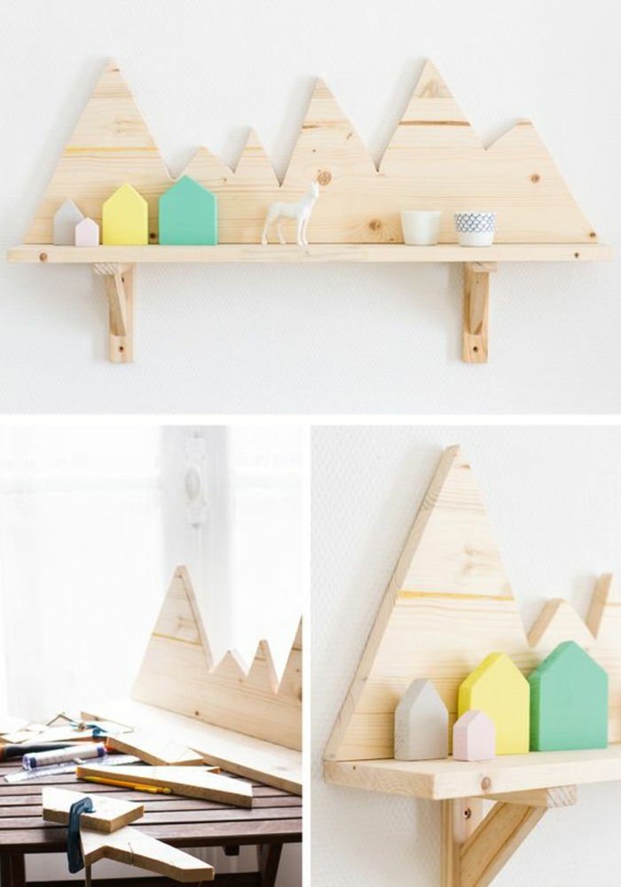 12-wall shelf-wood-se-faz-de-pequenas figuras-DIY-projeto-creative-Wanddeko