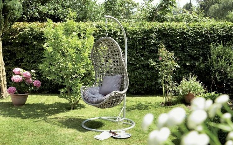 trädgården swing-modern chic-lyx-in-green