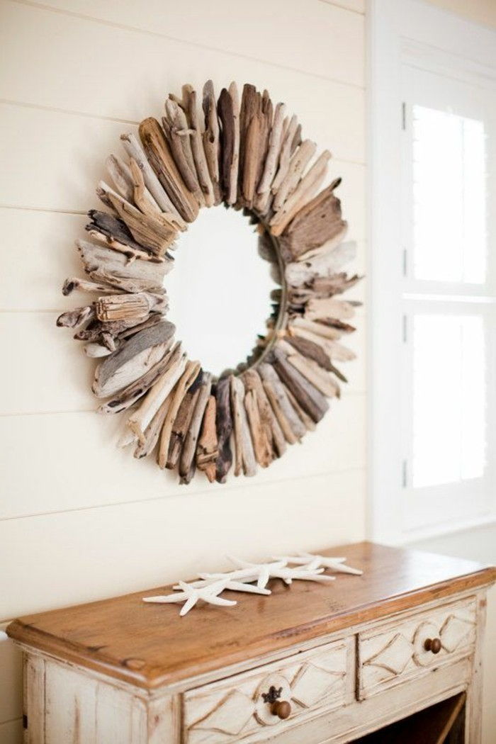 15-Driftwood ogledalo-krog-okvir-lesena-kabinet-belo-zvezde-predalov