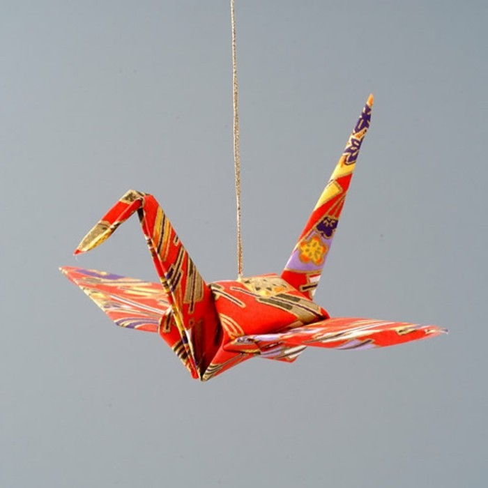 -1origami-paper vouwtraditie papier-crane-voudige Origami-crane