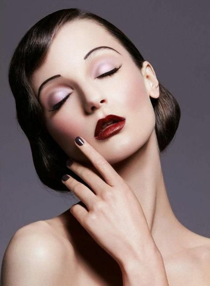 20s fashion make-up ideeën-red-lips
