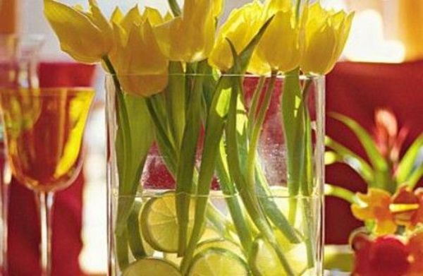 Tischdeko Tulips