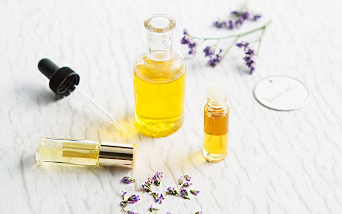 parfyme med jasmin og lavendel, lage dine egne gaver, kosmetikk