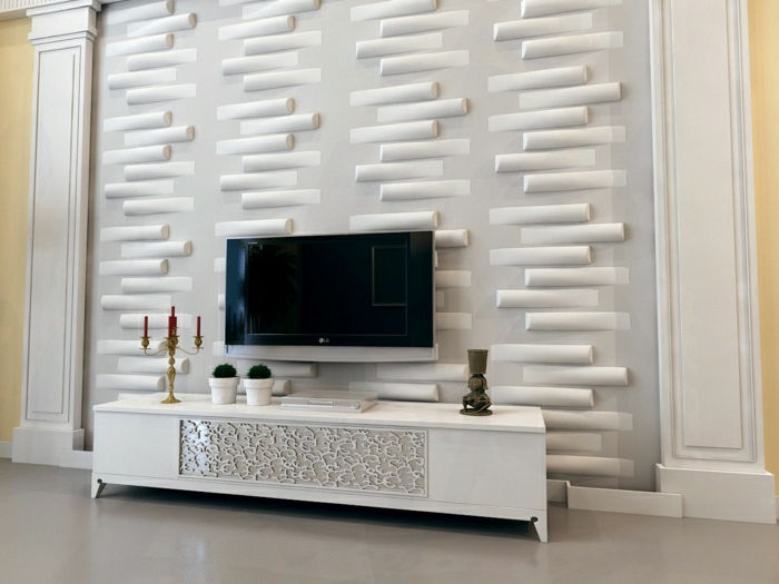 3d Panouri-living-design-living-set-panouri de perete-TV-perete-perete TV