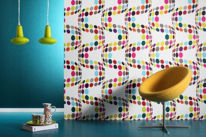 3d vilnos wallpaper Spalvingas-įdomus spalvų schemos