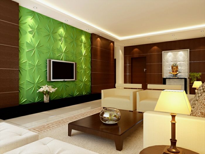 perete 3d panouri-living-set-de perete camera-design-living-TV-panouri perete TV de perete