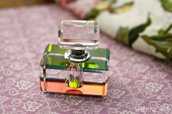 parfum voor u, glazen parfumfles, zelfgemaakte geschenken voor vrouwen