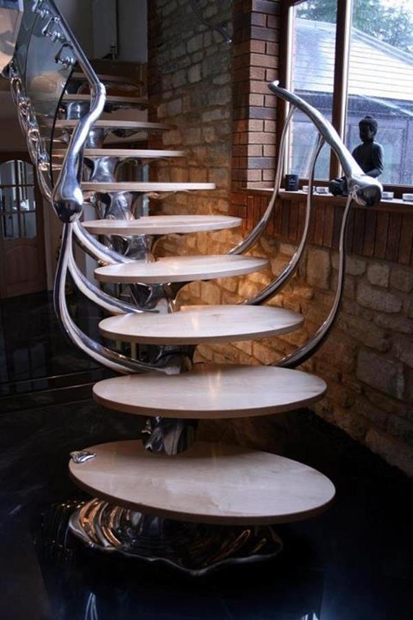 Innvendig trapp-originalt design
