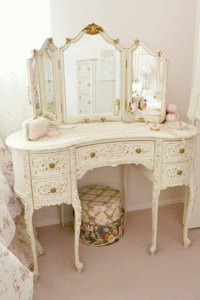 6-dressing table-dressing table-with-mirror-retro-wise-dressing table