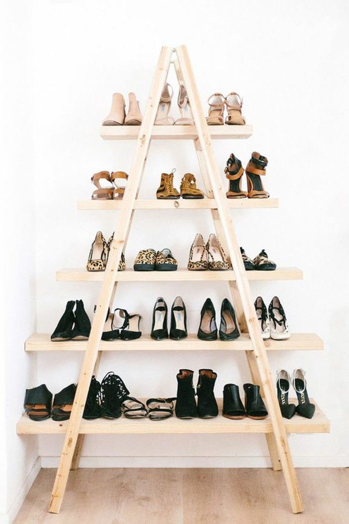 8-DIY meble twórczy-wohnideen półki OUT buty przewodowe