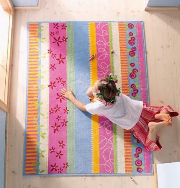 HABA tapijt kleurrijke en finely-