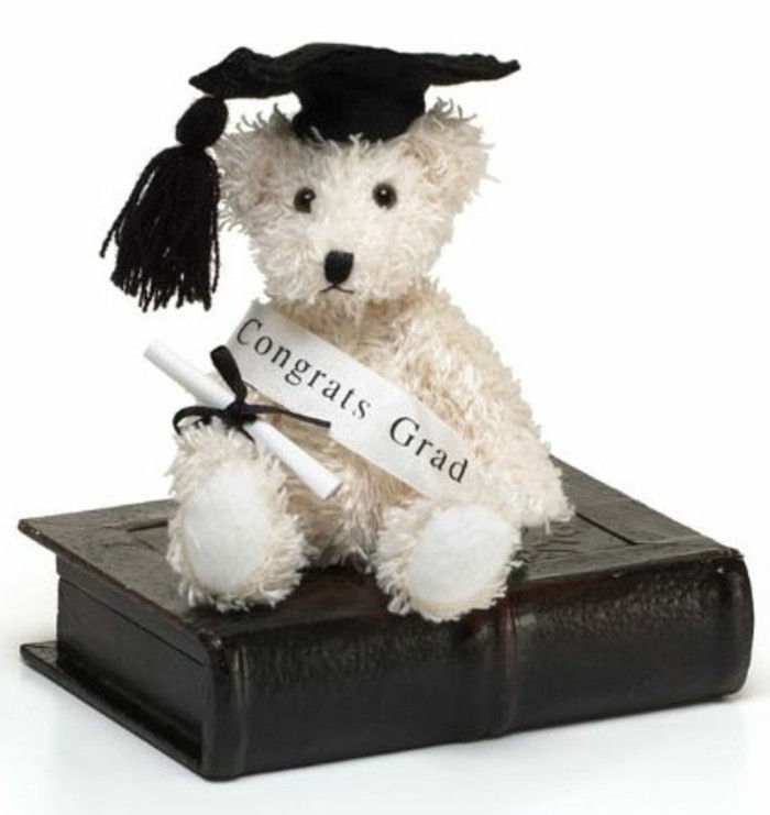 High School gåvor-a-white-Teddy Bear