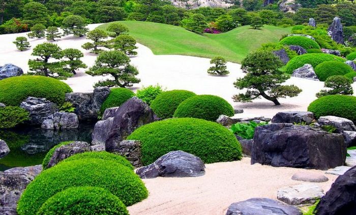 Adachi japonez Zen Garden Japonia