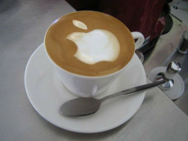 Apple Coffee dekoration idé