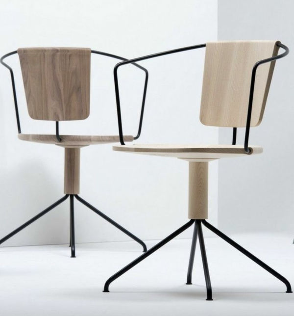 Ofis mobilyaları büro sandalyeleri-ile-modern tasarım-dan-odun