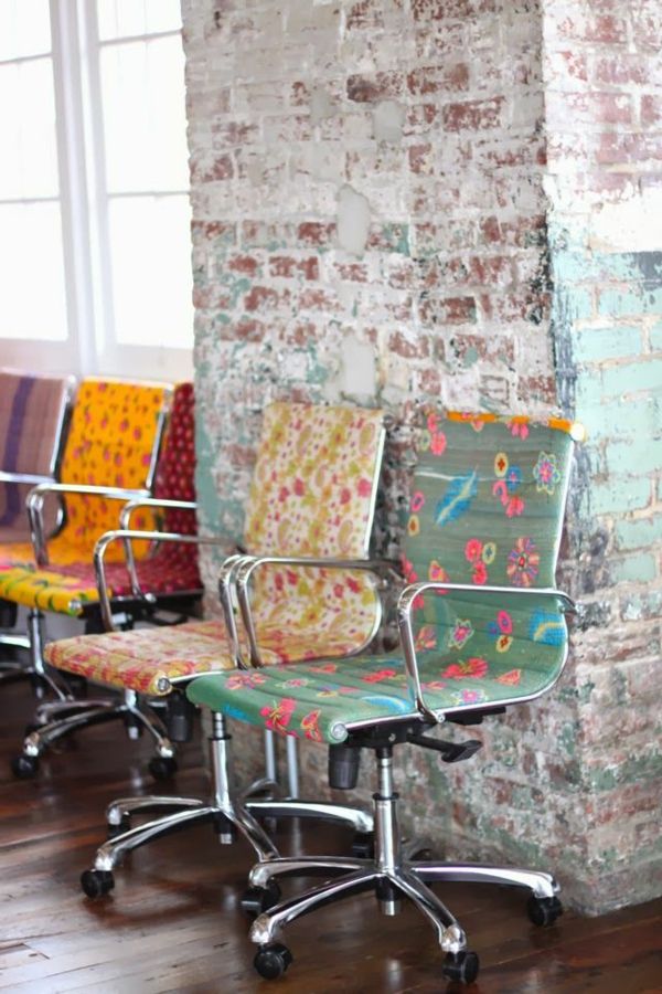 Ofis sandalyeleri-ile-güzel-tasarım iç tasarım fikirleri