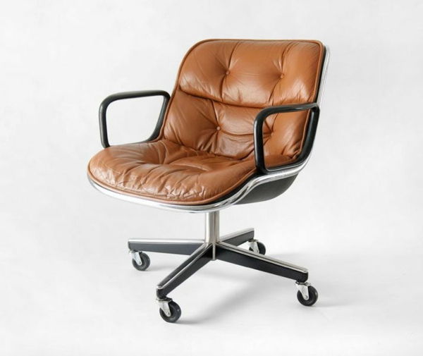 Ofis sandalyeleri-ile-güzel-tasarım iç tasarım fikirleri deri koltuk