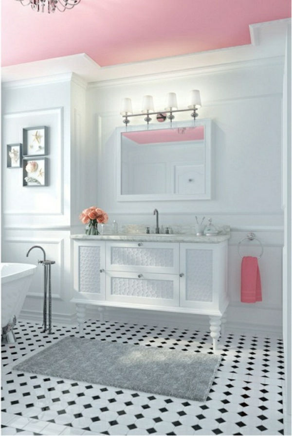 Kúpeľňové osvetlenie-for-deka-ružová farba