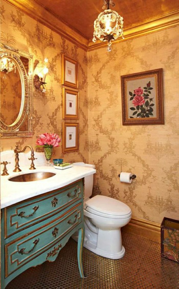 design barroco banheiro