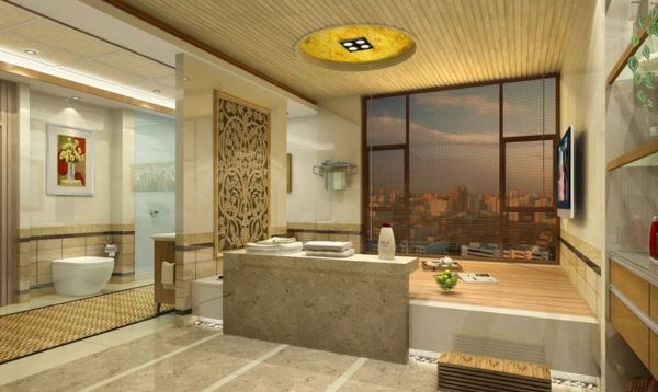 Kúpeľňové dizajnové nápady osvetlenie-by-the-strop