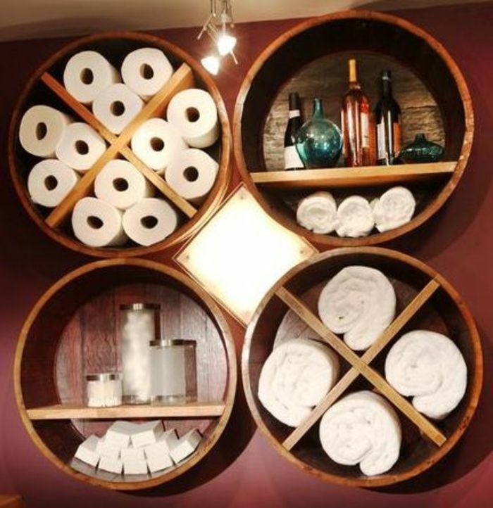 Kúpeľňové majstrovanie-deco-wood-round Príslušenstvo