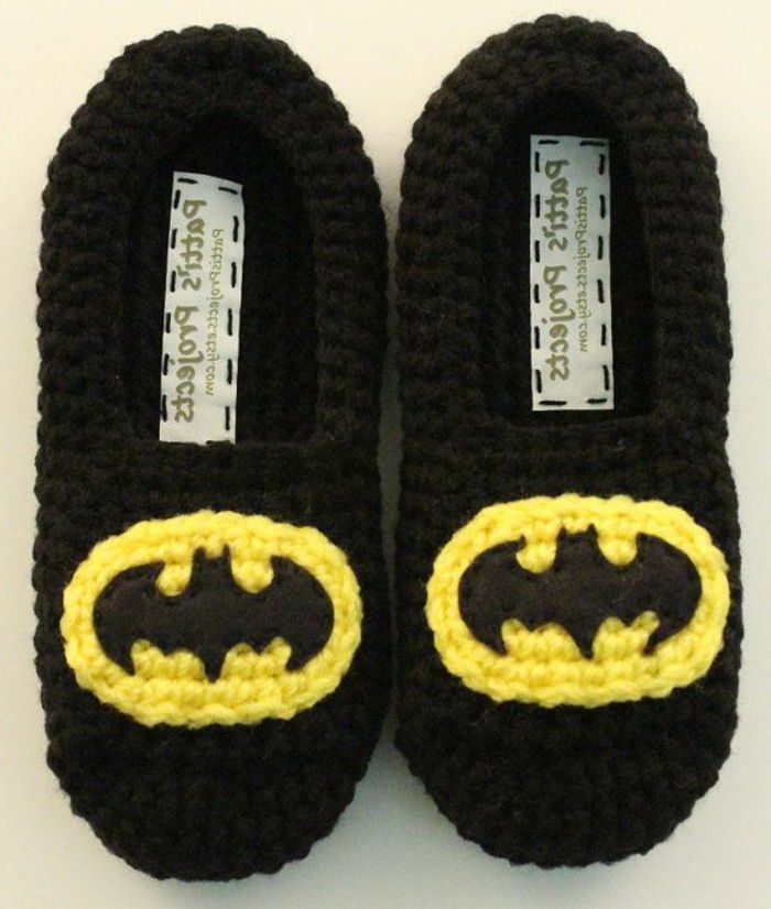 Batman inšpirované papuče-Men