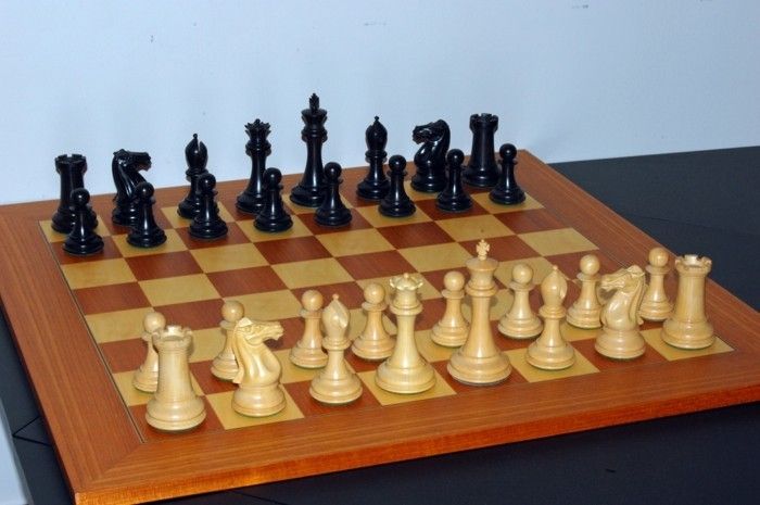 Populære brettspill sjakk på start