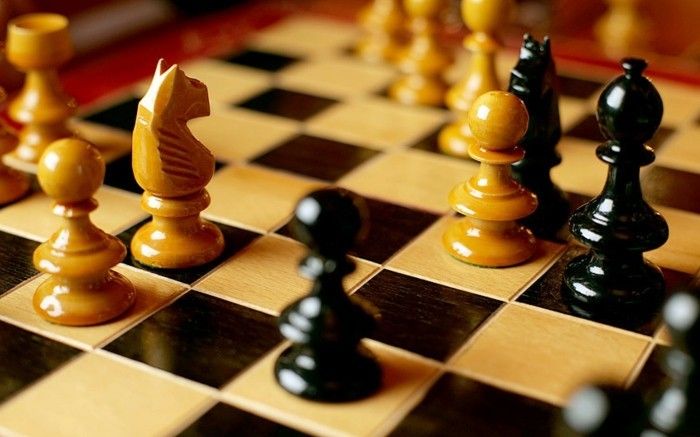 Popular družabne igre šah strategija
