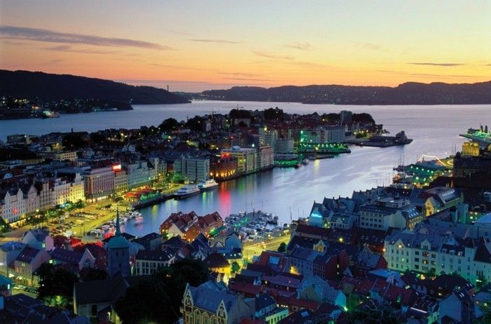 Bergen-Norvegia-populare-Destinations--cele mai bune orașe din Europa Europa-