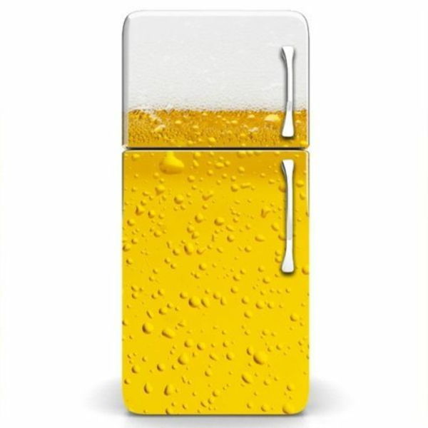 Beer Glass chladničky nálepka