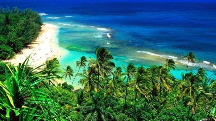 Immagini di paesaggi-on-hawaiano dell'isola