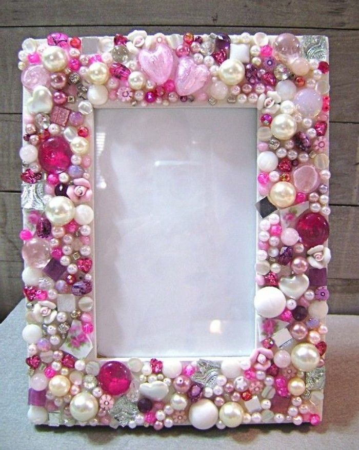 Picture Frame zelf-build-in-roze kleur
