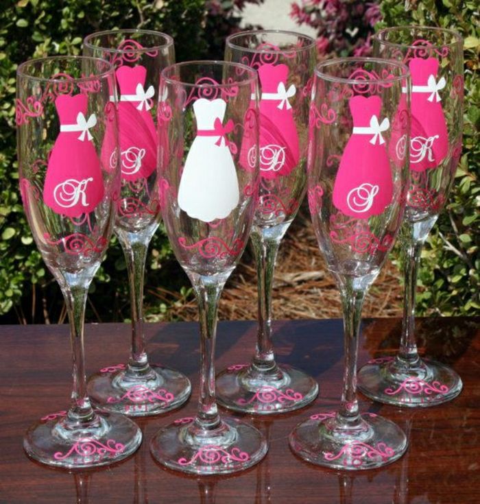 Bryllupsutstyr Party champagne glass