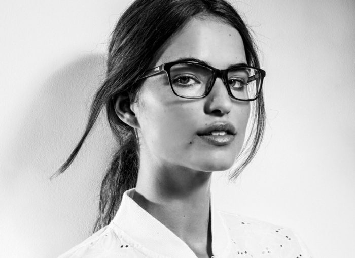 Vintage moteriškos akiniai madingai tinkama akinių forma