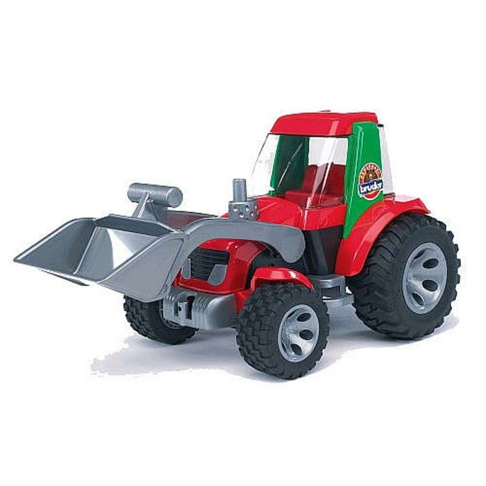 Brother Toy Tractor med Frontloader - Brother Roadmax