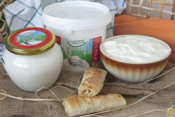 Bulgarian yoghurt är-en-naturlig produkt