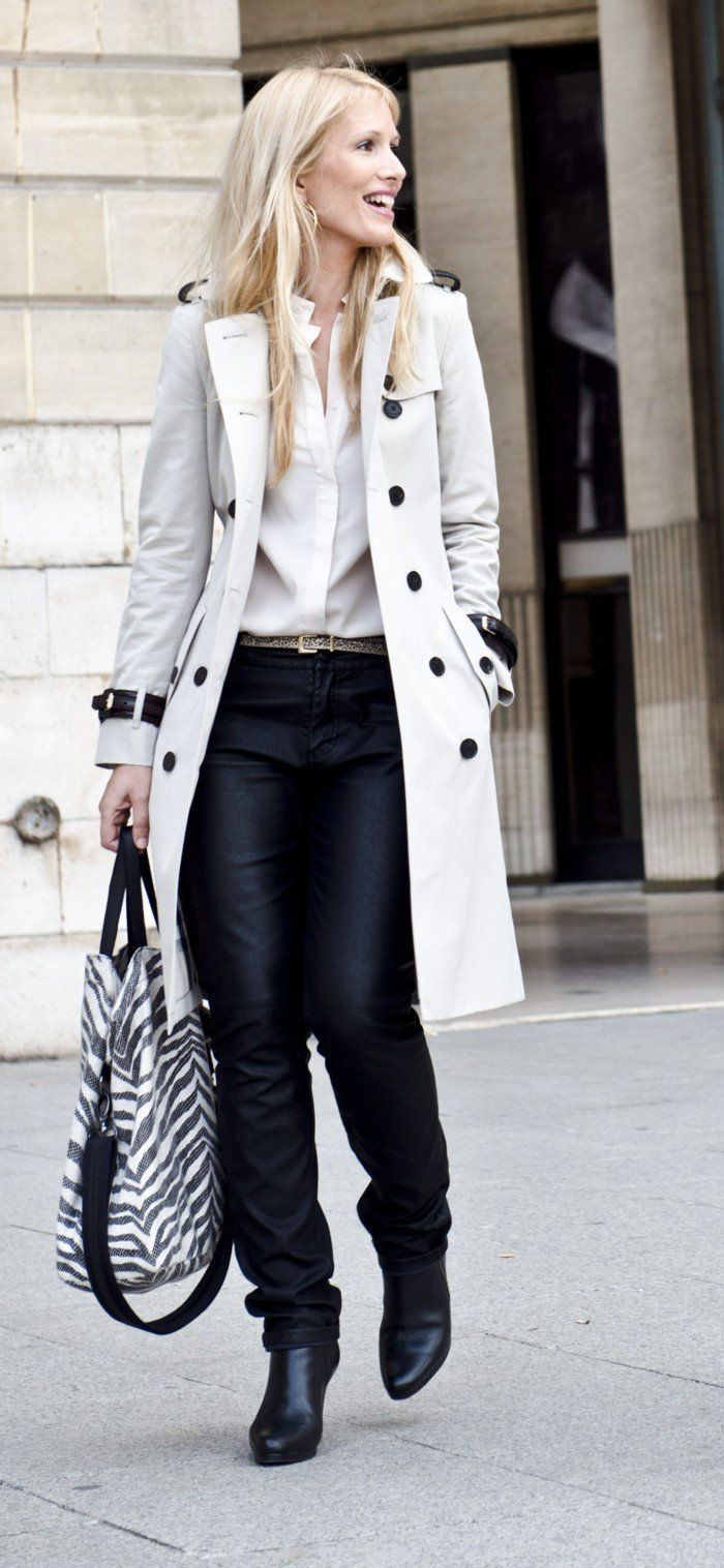 Burberry trenchcoat-for-en-casual look