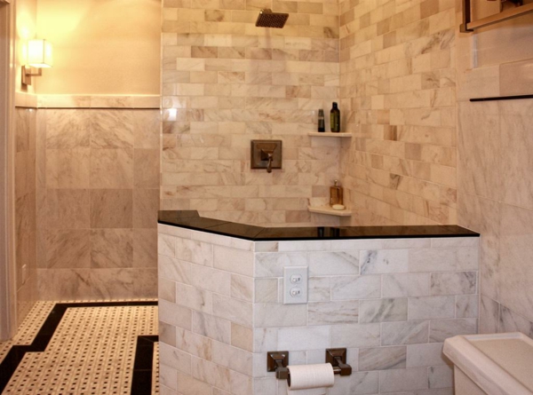 Carrera Marmura - baie cu marmură albă din marmură modernă - idei pentru plăci de baie