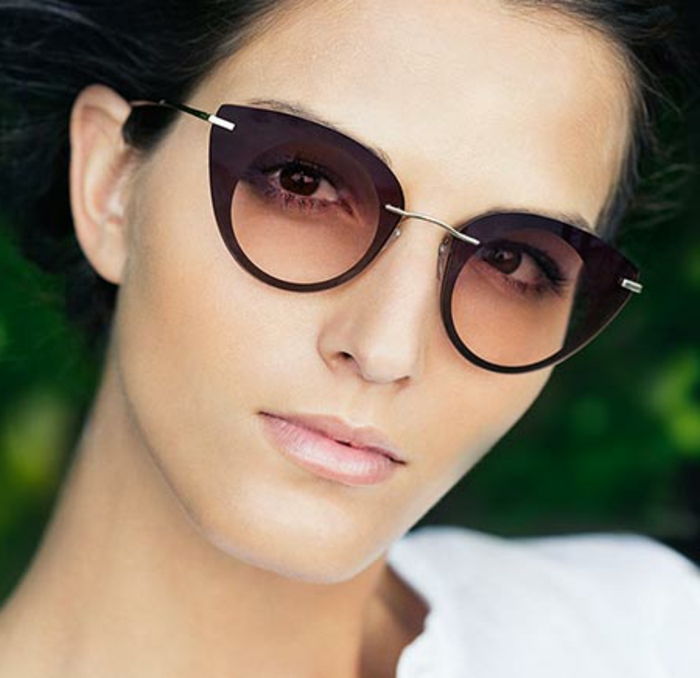 Chanel solbriller metallramme