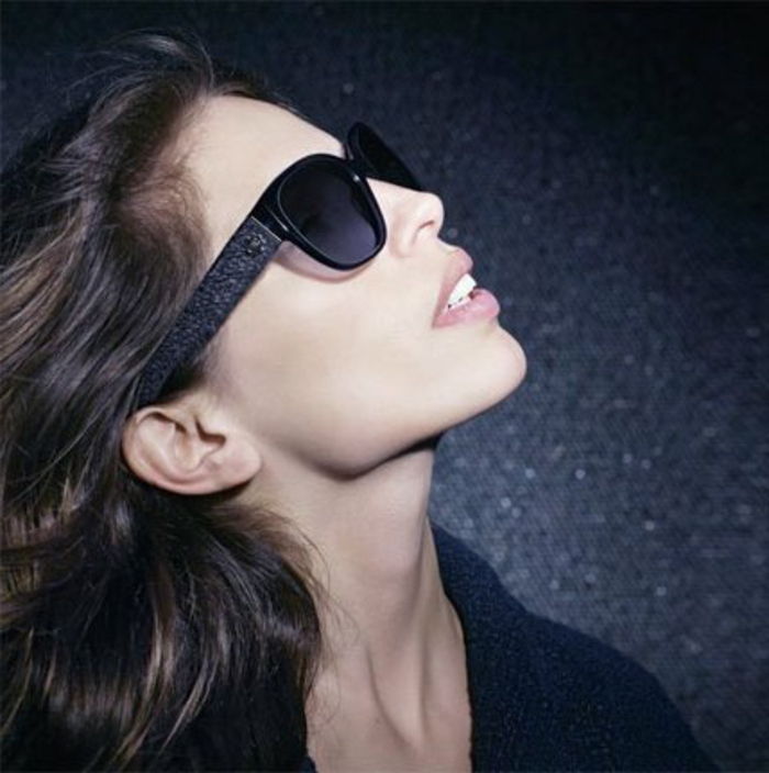 Chanel solbriller fasjonable svart