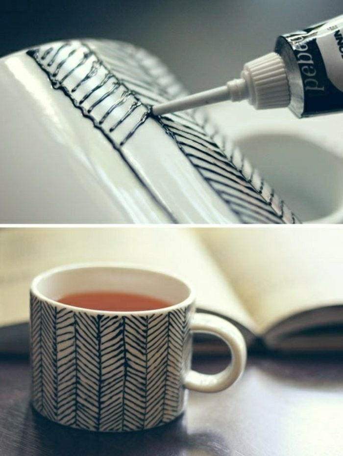 DIY-idé-för-dekorerade kaffekopp