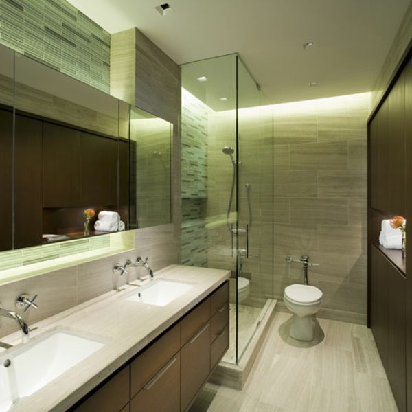 disegno luci a soffitto-moderno-Bathroom-