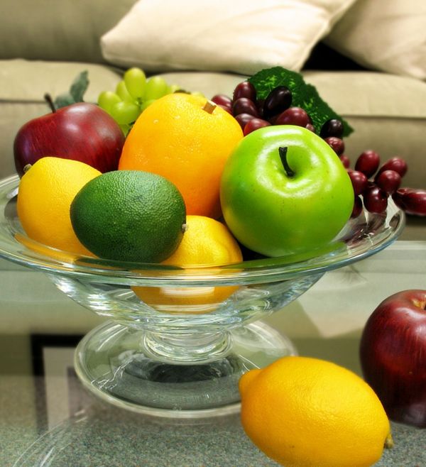 Apdaila iš vaisių, skirtų stalui, dirbtiniai vaisiai