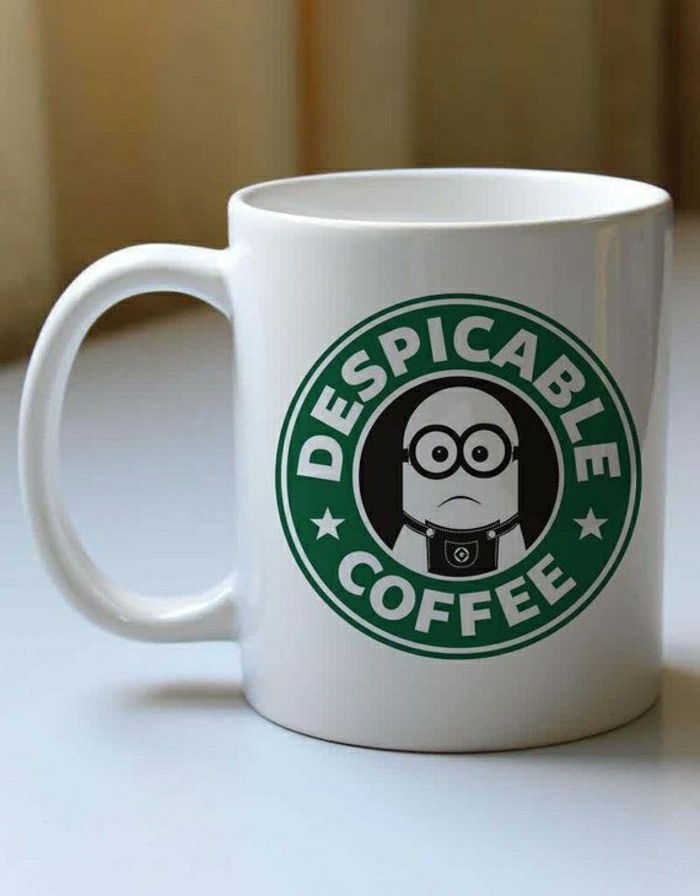 Despicable Starbucks cupa Minions amuzant