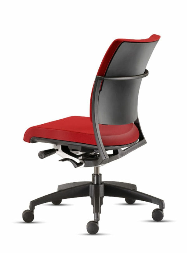 Swivel Chair i Beautiful Color Office Furniture Red Office Chair